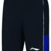 Badminton Shorts - Tokyo Black -Badminton Gear Shop AAPR373 3 1