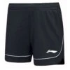 Badminton Shorts - Single Stripe Black Women -Badminton Gear Shop AAPT056 2 A