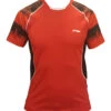 Badminton T-Shirt - Team Red/Black - UNISEX -Badminton Gear Shop AAYM021 6
