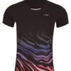 Badminton T-shirt - Northern Light Black - UNISEX -Badminton Gear Shop AAYP073 3 mindre