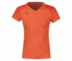 Badminton T-shirt - Team 2020 Orange Women