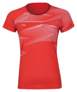 Badminton T-shirt - Red Snow Women