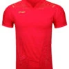 Badminton T-shirt - Golden Drop Red E -Badminton Gear Shop AAYQ293 1