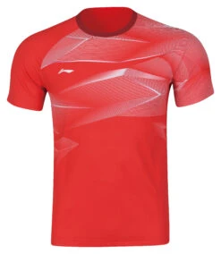 Badminton T-shirt - Red Snow