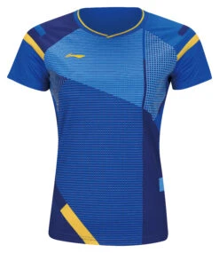 Badminton T-shirt - Square Blue Women