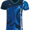 Badminton T-shirt - Blue Tour Pro -Badminton Gear Shop AAYR193 1 1
