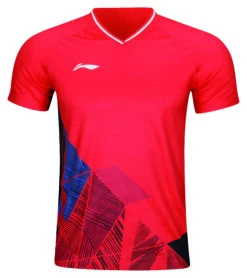 Badminton T-shirt - Tokyo Red Exclusive