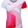 Badminton T-shirt - National White Exclusive Women
