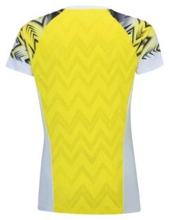 Li-Ning Badminton T-shirt - Powerful Yellow Women XXL -Badminton Gear Shop AAYS058 4 back