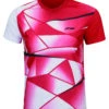 Li-Ning Badminton T-shirt - Mirror Red -Badminton Gear Shop AAYS067 3