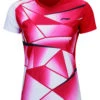 Li-Ning Badminton T-shirt - Mirror Red Women XXL 1 Li-Ning Badminton T-shirt - Mirror Red Women XXL -Badminton Gear Shop AAYS068 3