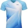 Badminton T-shirt - Fold Blue 1 Badminton T-shirt - Fold Blue -Badminton Gear Shop AAYS249 1 A