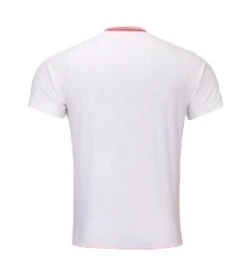Badminton T-shirt - Fold Red/White -Badminton Gear Shop AAYS249 4 M3