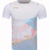 Badminton T-shirt - Deep White Exclusive -Badminton Gear Shop AAYT017 2 A