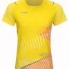 Badminton T-shirt - Deep Yellow Exclusive Woman -Badminton Gear Shop AAYT018 5 A