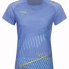 Badminton T-shirt - Deep Light Blue Exclusive Woman -Badminton Gear Shop AAYT018 7 A