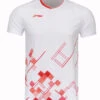 Badminton T-shirt - Matrix White -Badminton Gear Shop AAYT057 1