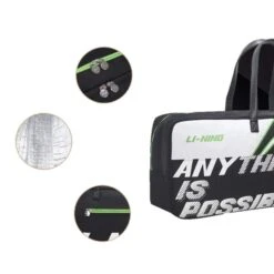 Badminton Bag - Backpack Square AIP Black -Badminton Gear Shop ABJ057 1 C