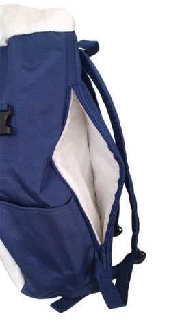 Badminton Bag - Backpack Square White -Badminton Gear Shop ABSR030 1 C