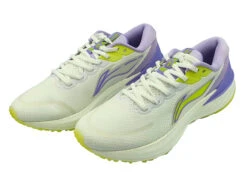 Li-Ning Running Shoe - YueYing 2.0 Cushion White/Purple Women -Badminton Gear Shop ARHS022 2C F