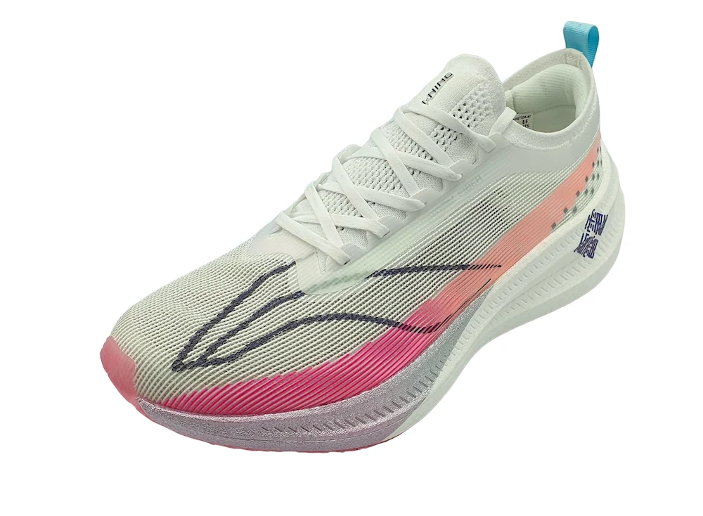 Li-Ning Running Shoes - Elite White/Pink 4 Li-Ning Running Shoes - Elite White/Pink - Image 2