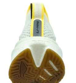 Li-Ning Running Shoes - Shadow Essential Milk White/Yellow Women -Badminton Gear Shop ARRS004 11C C