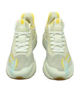 Li-Ning Running Shoes - Shadow Essential Milk White/Yellow Women -Badminton Gear Shop ARRS004 11C F