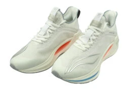 Li-Ning Running Shoes - Shadow Essential White/Silver Men -Badminton Gear Shop ARRS007 2 D