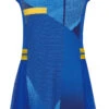 Badminton Dress - Square Blue -Badminton Gear Shop ASKR016 3