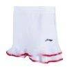 Badminton Skirt - Flakes White/Red -Badminton Gear Shop ASKS818 1