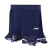 Badminton Skirt - Flakes Navy Blue -Badminton Gear Shop ASKS818 2