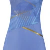 Badminton Dress - Deep Light Blue -Badminton Gear Shop ASKT024 6 A