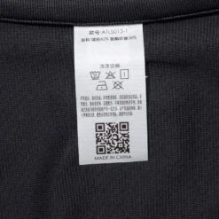 Li-Ning Running Shirt - Half Zip Black -Badminton Gear Shop ATLS013 1 G