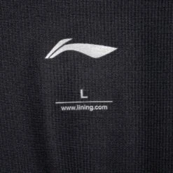 Li-Ning Running Shirt - Half Zip Black -Badminton Gear Shop ATLS013 1 H