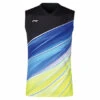 Badminton Tank Top - 20H2 Black Flow -Badminton Gear Shop AVSQ019 3