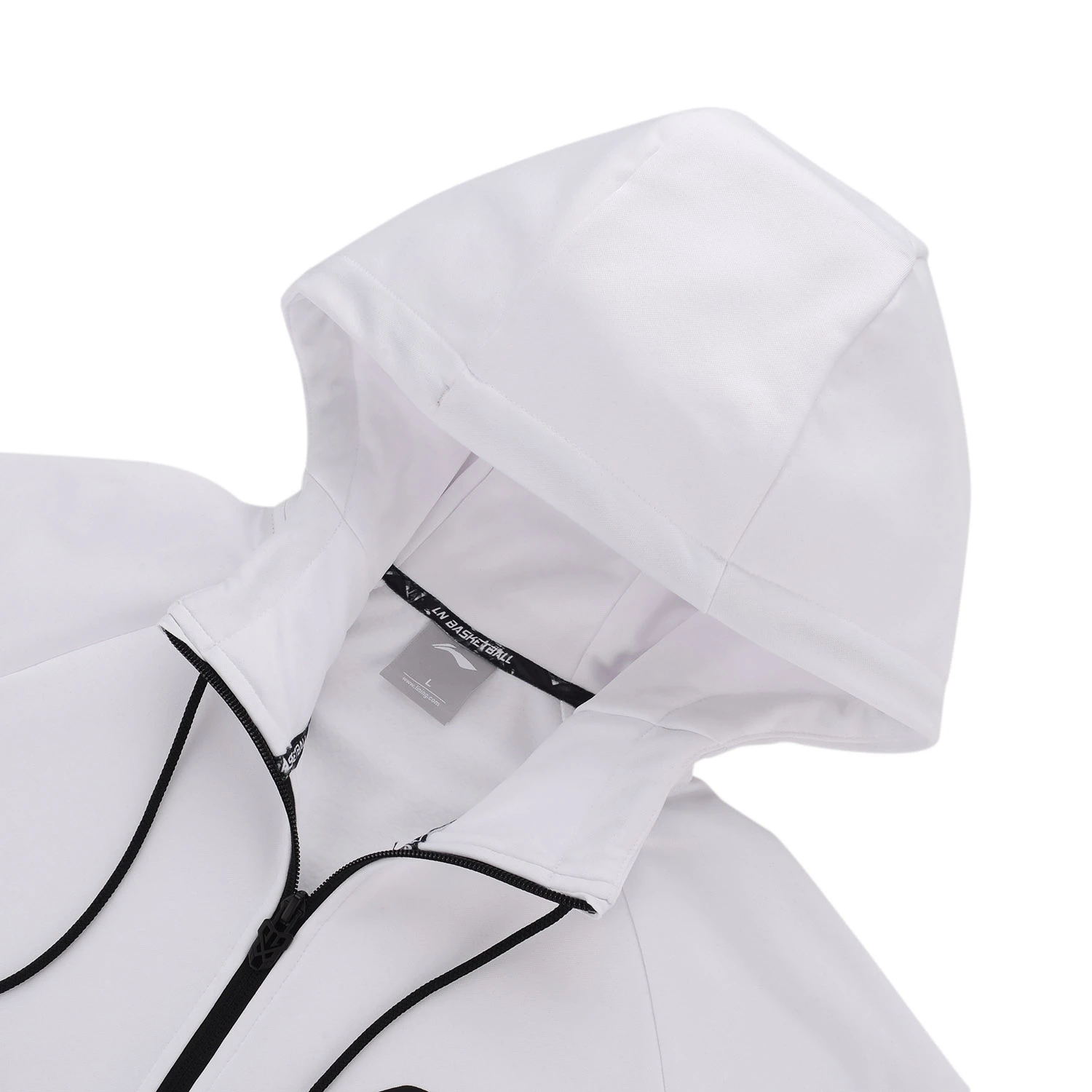 Badminton Jacket - Club White Hoodie - UNISEX 6 Badminton Jacket - Club White Hoodie - UNISEX - Image 4