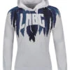 Hoodie - Badminton Culture White Women -Badminton Gear Shop AWDN918 1