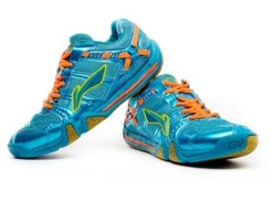 Badminton Shoes - MetallX Blue Kids -Badminton Gear Shop AYAJ011 2 2