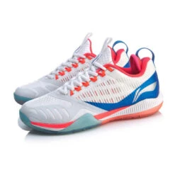 Badminton Shoes - Cool Shark White -Badminton Gear Shop AYAQ004 4 D