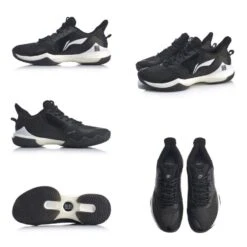 Badminton Shoes - Halberd I Black -Badminton Gear Shop AYAQ005 2 B