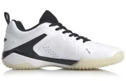 Badminton Shoe - Shadow Of Blade White 9 Badminton Shoe - Shadow Of Blade White -Badminton Gear Shop AYAQ013 3 D