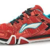Badminton Shoes - MetallX Red Kids (Str. 35) -Badminton Gear Shop Badmintonsko Li Ning Kvinder MetallX Roed AYAJ008 3