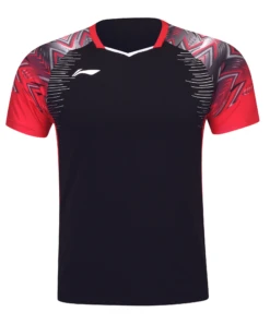 Li-Ning Badminton T-shirt - Powerful Black