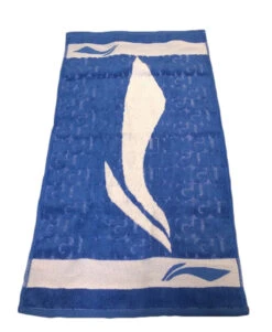 Li-Ning Towel - Blue -Badminton Gear Shop Li Ning roed blaa haandklaede 2