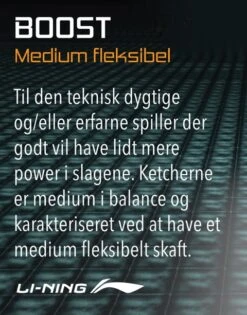 Badminton Racket - Calibar 900 Boost -Badminton Gear Shop Spillertyper Boost